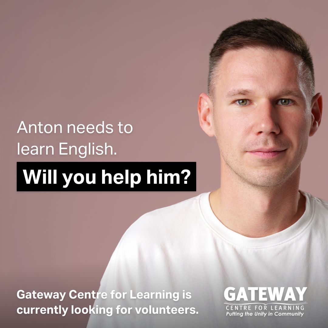 Anton needs to learn English. Will you help him?